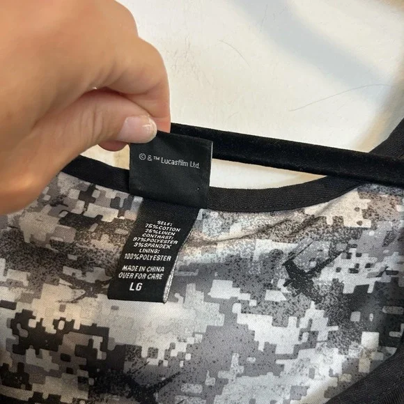 Hot Topic Star Wars Rogue One Rebel Alliance Flight Suit Asymmetrical Dress LRG - Picture 5 of 12